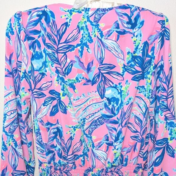 Lilly Pulitzer Cristiana Stretch Dress in Lilac Rose - Picture 10 of 14